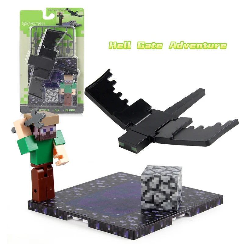 Bloc de construction magnétique