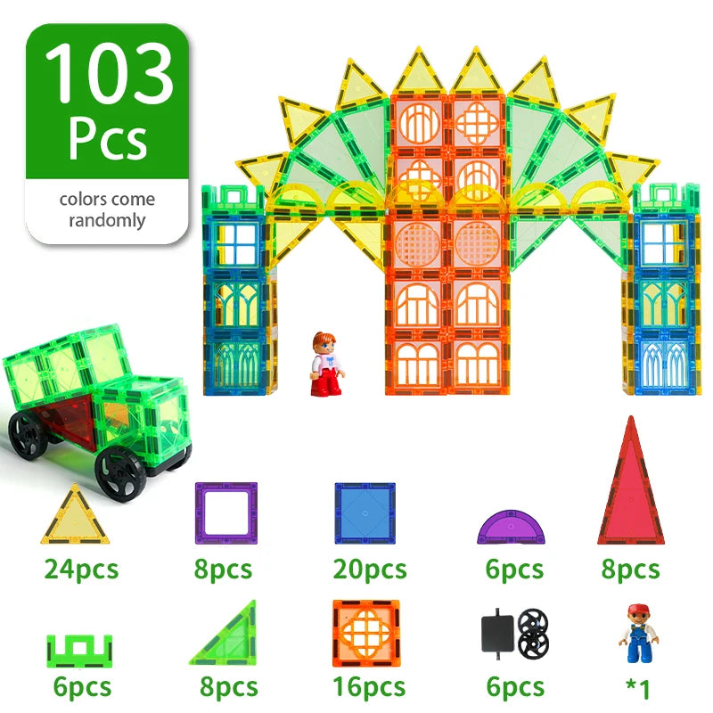 Jeu magnetique construction