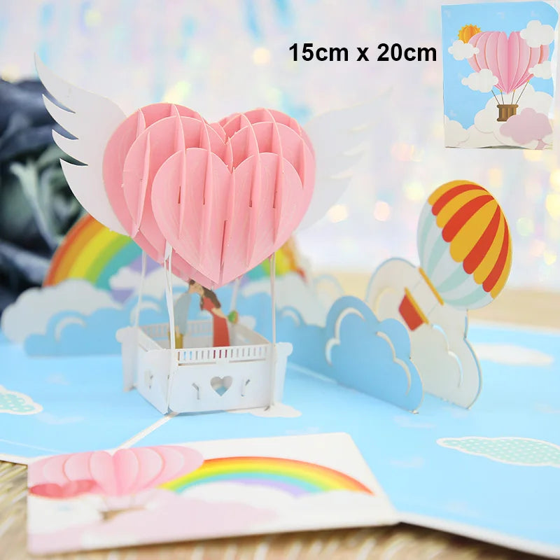 Carte postale en 3d