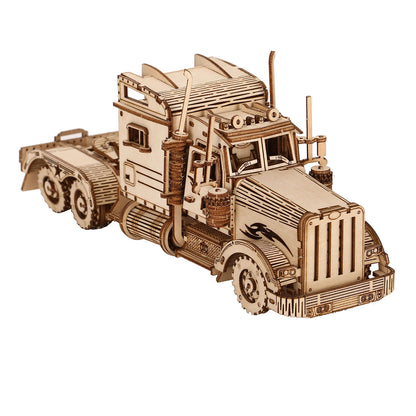 Voiture 3D Puzzle en bois modèle Kits bricolage Laser découpé Puzzles Puzzle jouet pour les enfants