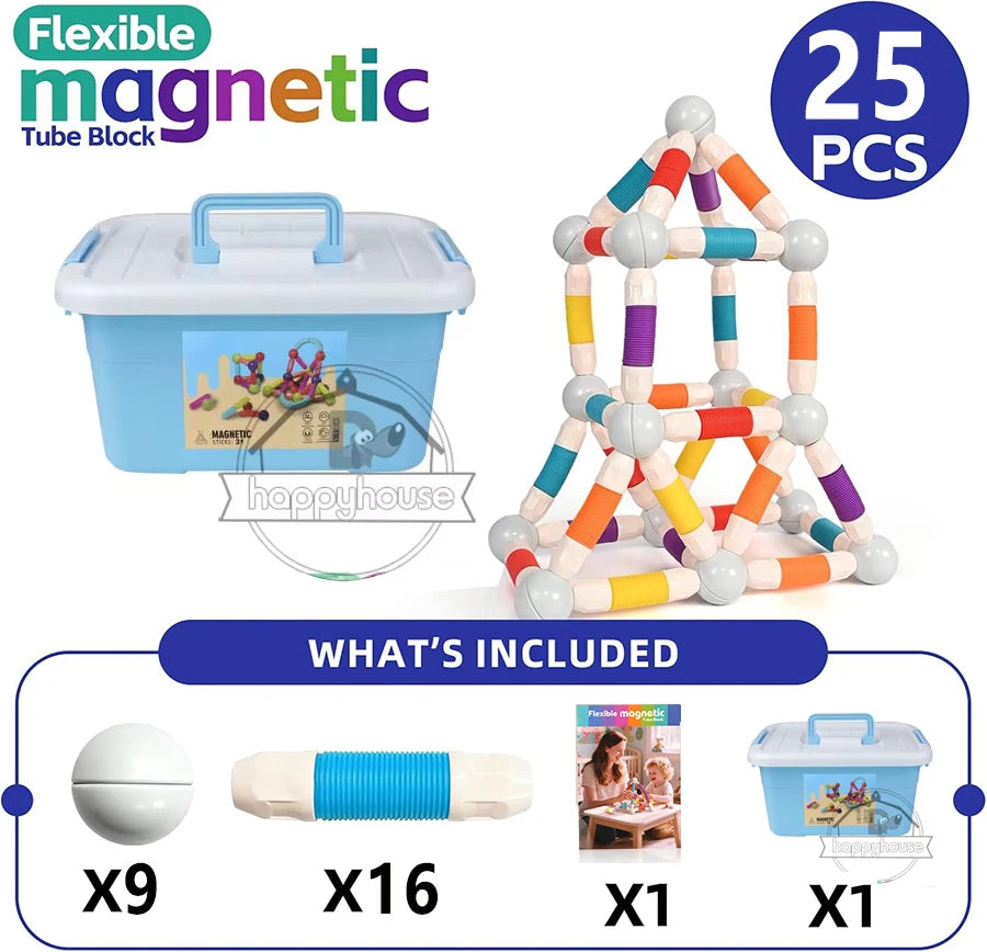 Jeu de construction magnétique enfant