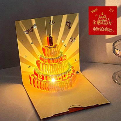 Carte postale en 3d avec musique