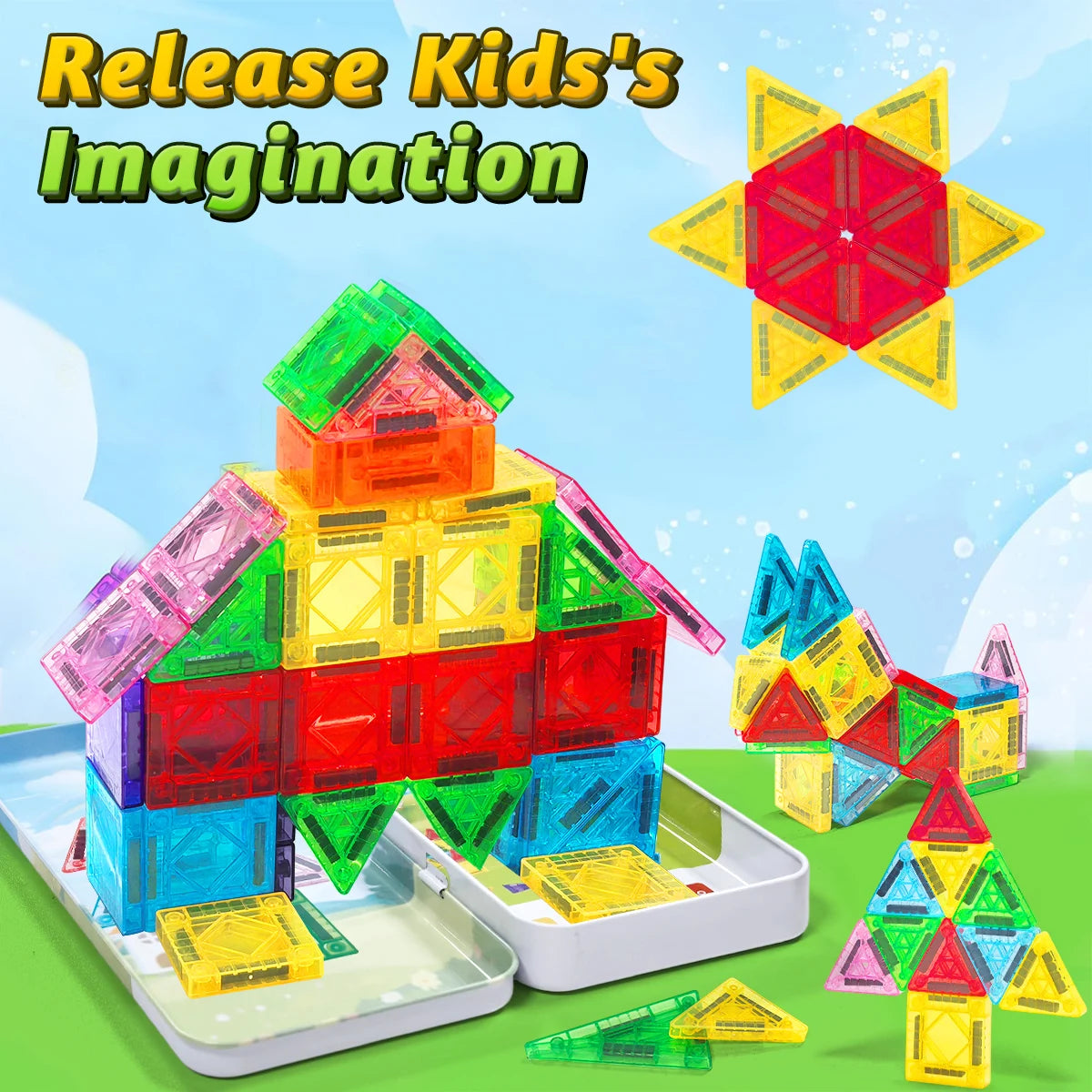 Jeu de construction magnétique