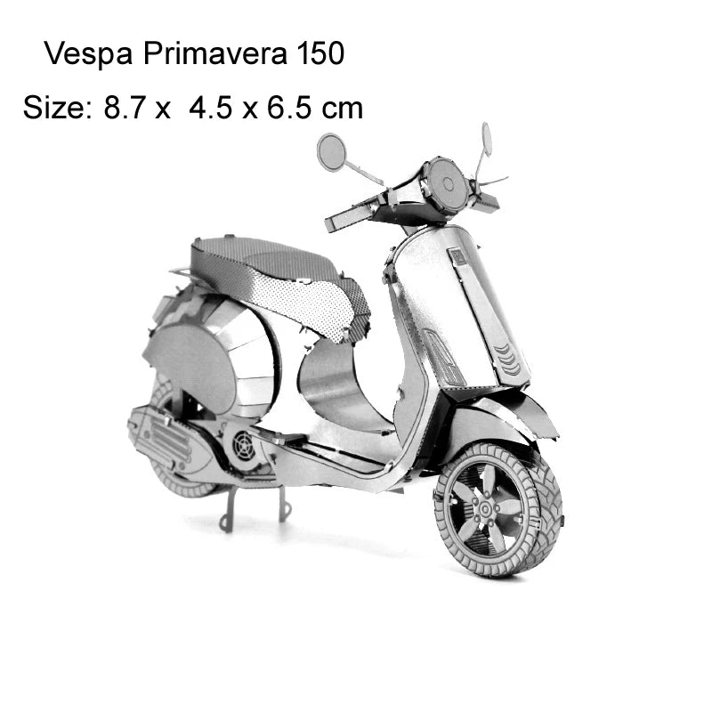 Véhicule terrestre 3D Puzzle en métal modèle de réservoir KART bricolage modèle de Puzzle découpé au Laser pour adulte enfant jouets éducatifs décoration de bureau
