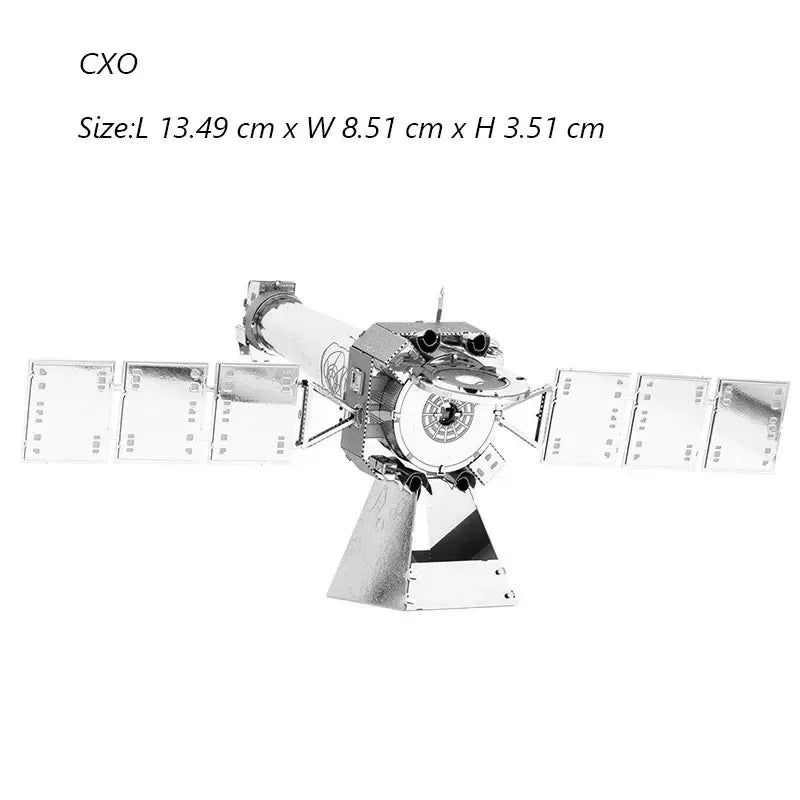 Puzzle 3D en métal UFO, bricolage fait à la main, Exploration spatiale, modèle d'assemblage de vaisseau spatial, jouets pour adultes et enfants