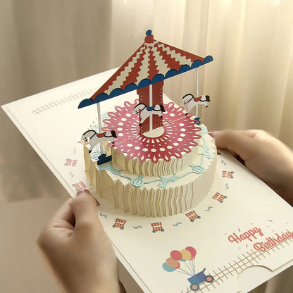 Carte postale pop up