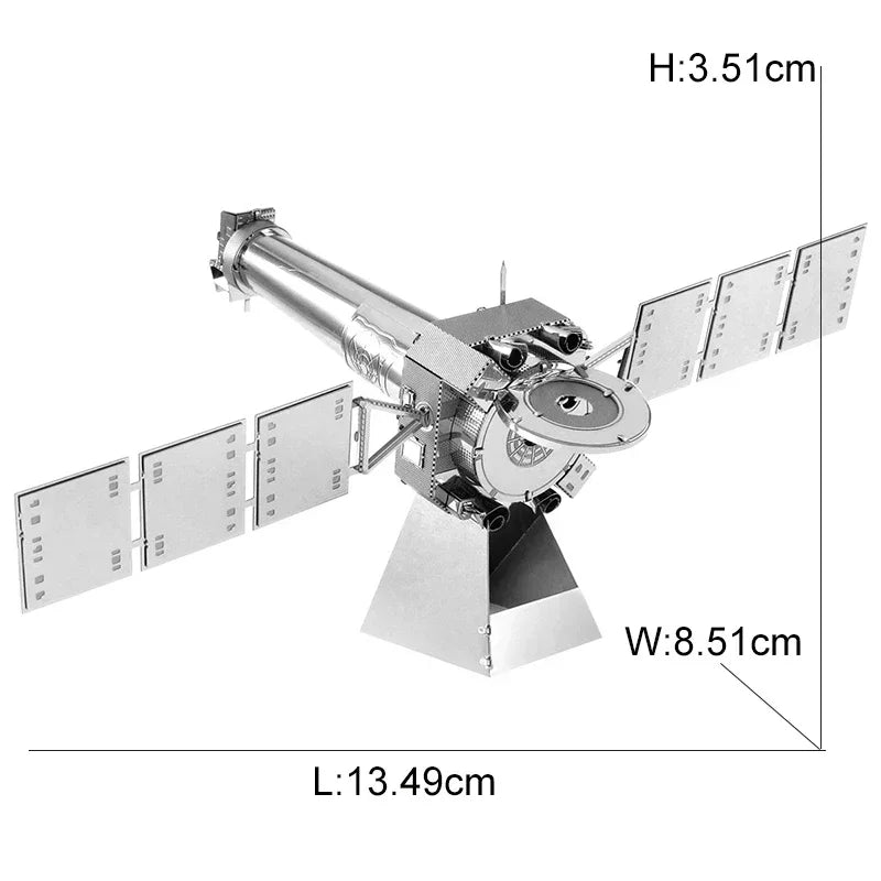 Exploration spatiale 3D Puzzle en métal navette Hubble télescope spatial Mars Rover modèle jouet pour enfants Puzzle créatif cadeau jouets
