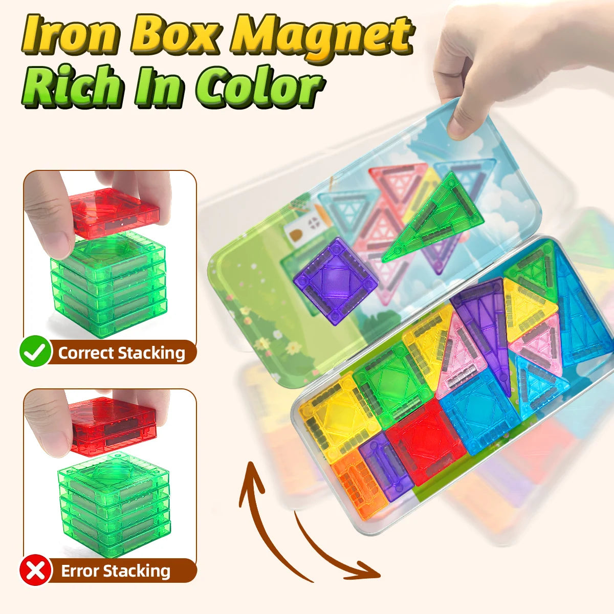 Jeu de construction magnétique