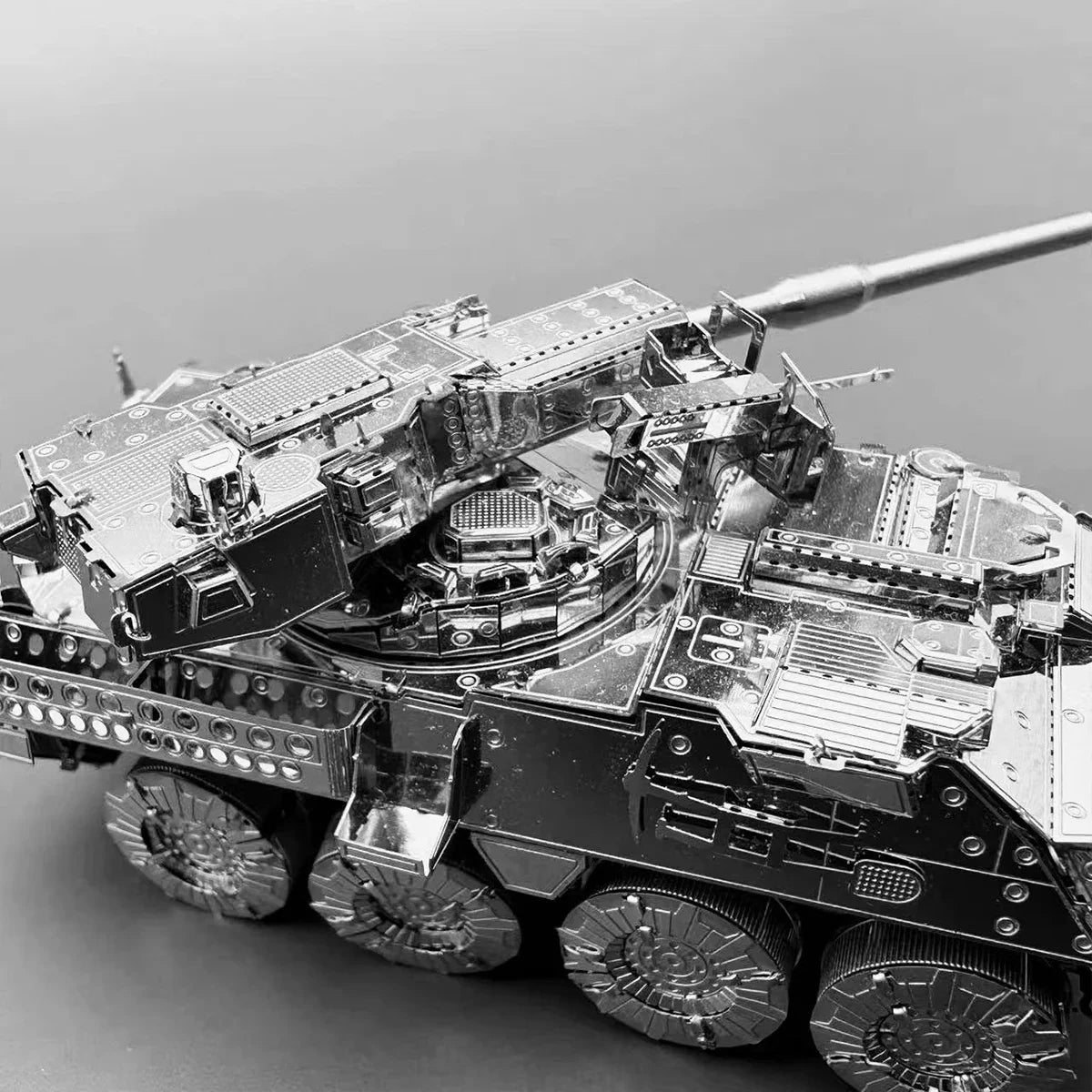 Stryker – véhicule blindé, modèle d'assemblage de réservoir, bricolage, modèle découpé au Laser 3D, Puzzle, jouets pour adultes et enfants, cadeaux