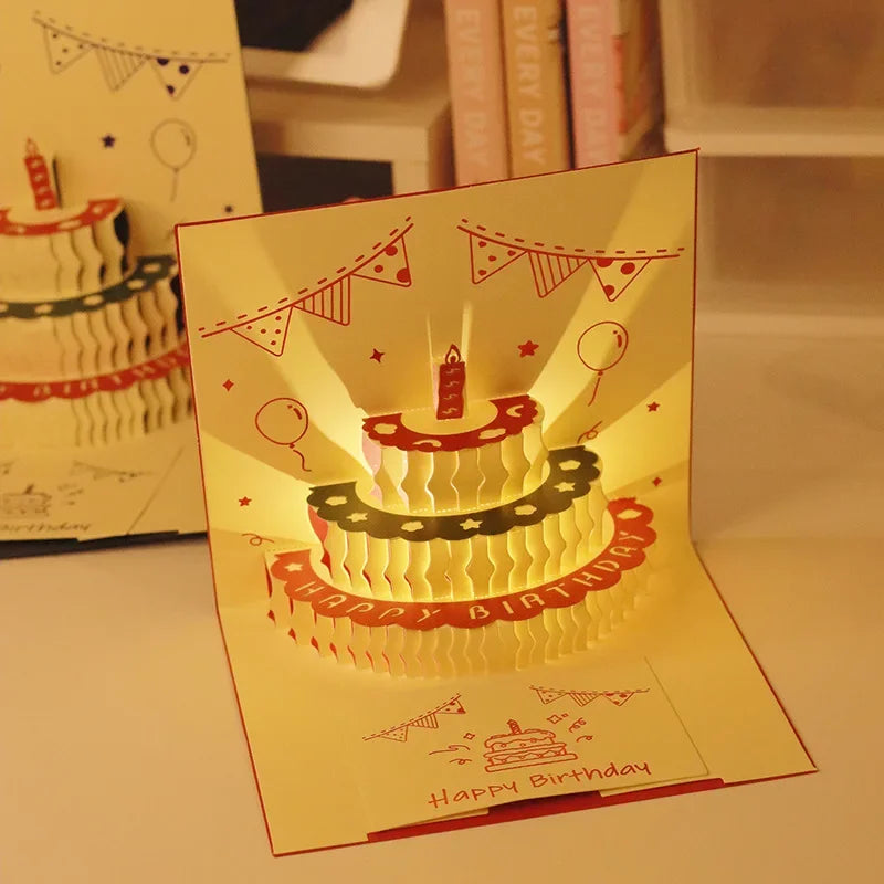 Carte postale en 3d