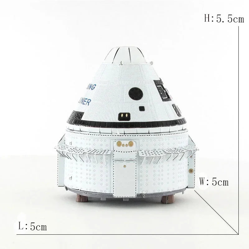 Exploration spatiale 3D Puzzle en métal navette Hubble télescope spatial Mars Rover modèle jouet pour enfants Puzzle créatif cadeau jouets