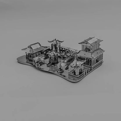 Suzhou jardin 3D Puzzle en métal modèle Kits bricolage découpé au Laser Puzzles Puzzle jouet pour les enfants