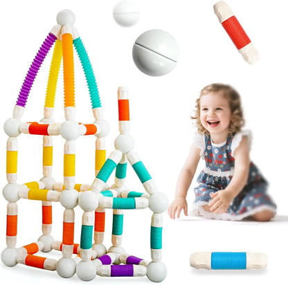 Jeu de construction magnétique enfant