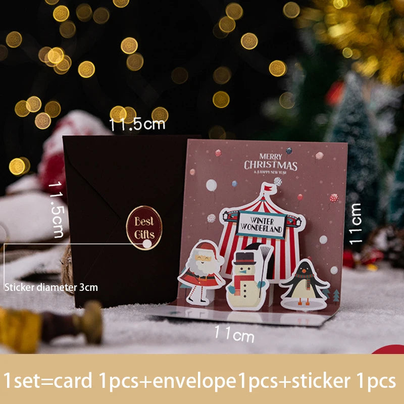 Carte postale pop up