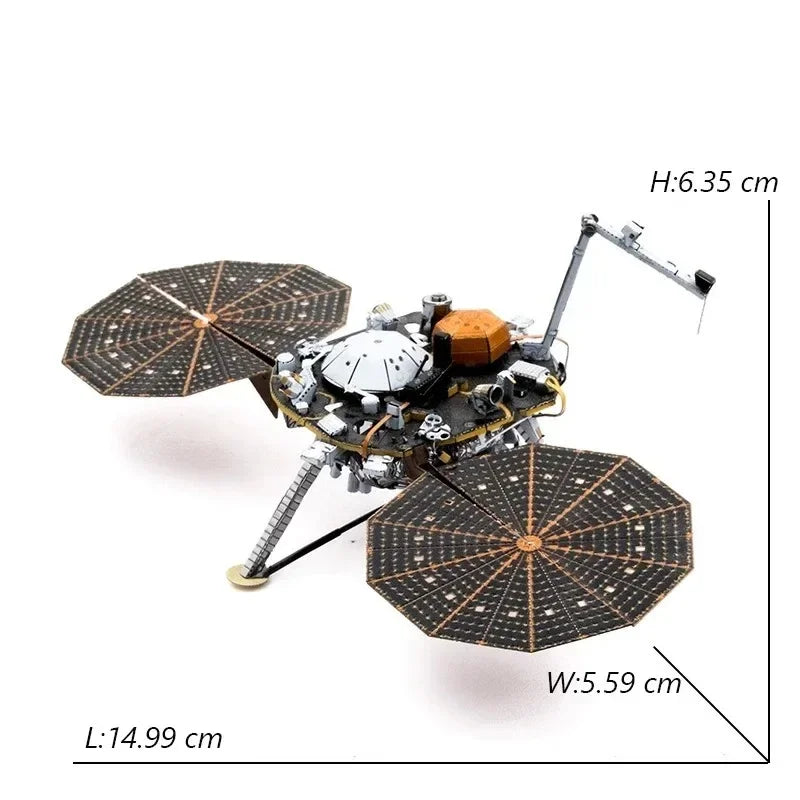 Puzzle 3D en métal UFO, bricolage fait à la main, Exploration spatiale, modèle d'assemblage de vaisseau spatial, jouets pour adultes et enfants