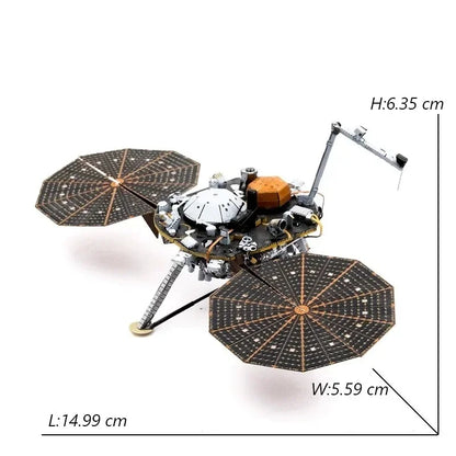 Puzzle 3D en métal UFO, bricolage fait à la main, Exploration spatiale, modèle d'assemblage de vaisseau spatial, jouets pour adultes et enfants