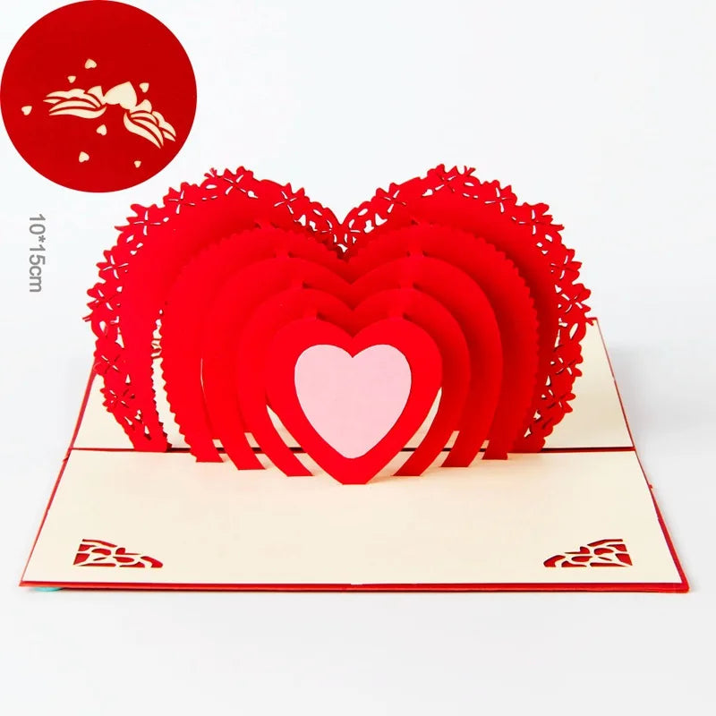 Carte postale pop up
