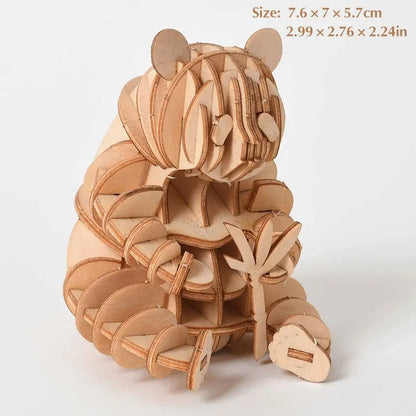 Puzzle 3D en bois, modèle de jouet mécanique fait à la main, jeu de construction, à assembler, modèle de bateau, ornement, cadeau de noël, 1 pièce
