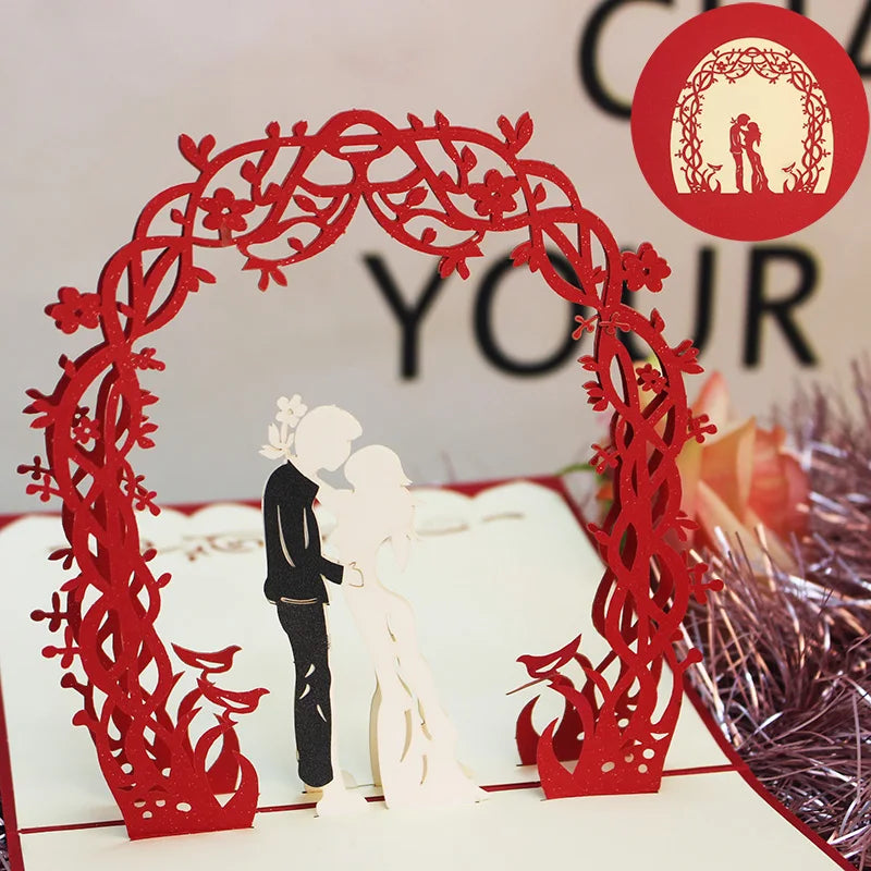 Carte postale en 3d