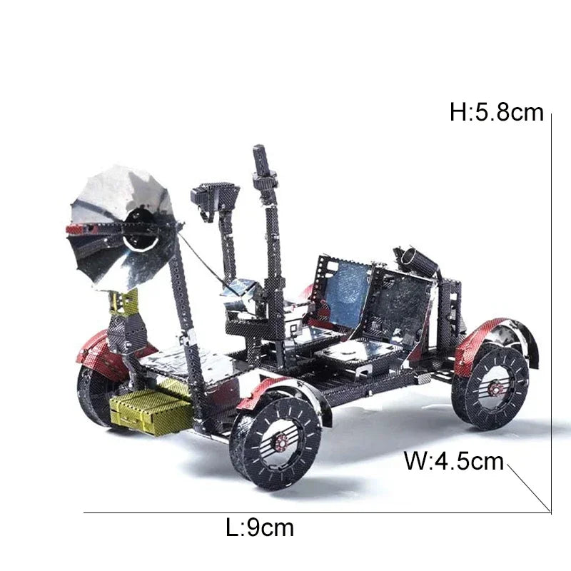 Exploration spatiale 3D Puzzle en métal navette Hubble télescope spatial Mars Rover modèle jouet pour enfants Puzzle créatif cadeau jouets