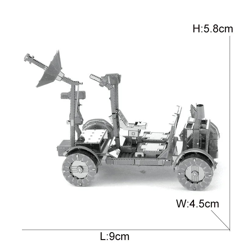 Exploration spatiale 3D Puzzle en métal navette Hubble télescope spatial Mars Rover modèle jouet pour enfants Puzzle créatif cadeau jouets