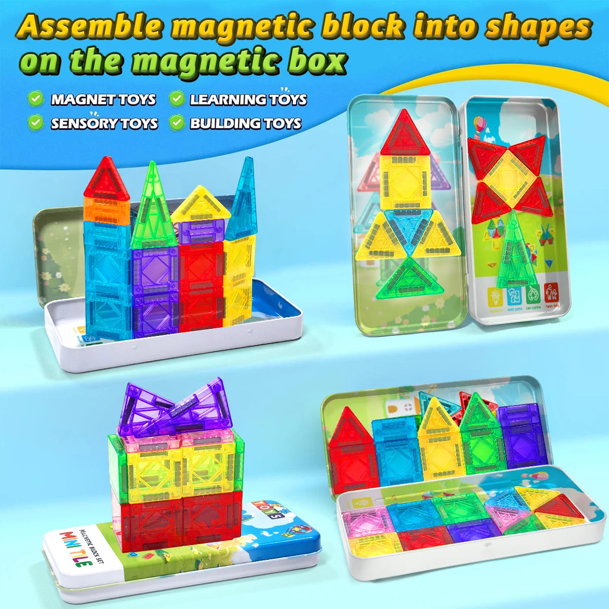 Jeu de construction magnétique