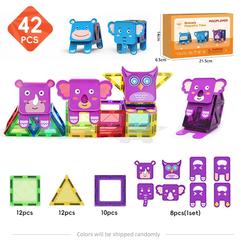 Jeu magnetique construction