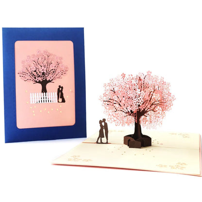 Carte pop up amour