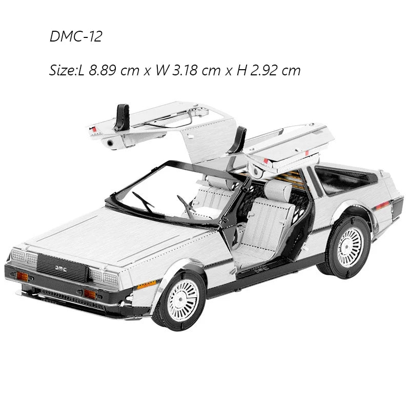 Puzzle 3D en métal, Super voiture de Sport, bricolage, modèle d'assemblage de véhicule fait à la main, jouets pour adultes et enfants