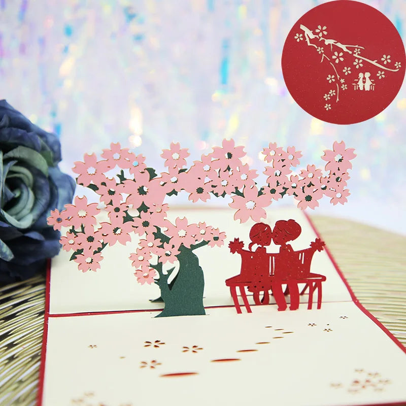 Carte postale en 3d