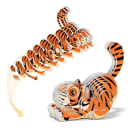 Puzzle en papier dinosaure 3D pour enfants, jouets Montessori, bricolage amusant, assemblage manuel, modèle tridimensionnel, jouet pour garçon et fille