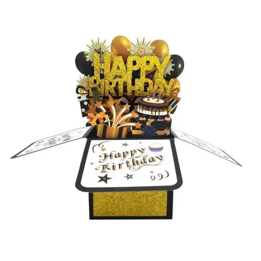 Carte postale en 3d anniversaire
