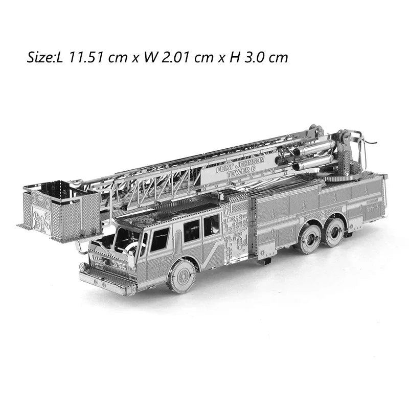 Puzzle 3D en métal, Super voiture de Sport, bricolage, modèle d'assemblage de véhicule fait à la main, jouets pour adultes et enfants