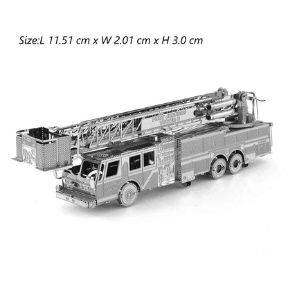 Puzzle 3D en métal, Super voiture de Sport, bricolage, modèle d'assemblage de véhicule fait à la main, jouets pour adultes et enfants