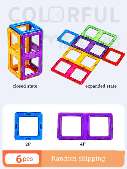 Jeu de construction magnétique