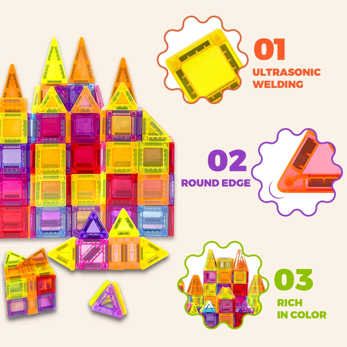 Jeu de construction magnétique