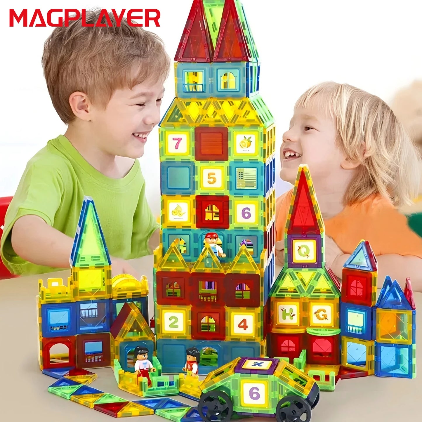 Jeu magnetique construction