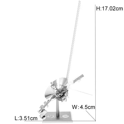 Exploration spatiale 3D Puzzle en métal navette Hubble télescope spatial Mars Rover modèle jouet pour enfants Puzzle créatif cadeau jouets