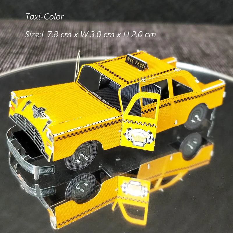 Puzzle 3D en métal, Super voiture de Sport, bricolage, modèle d'assemblage de véhicule fait à la main, jouets pour adultes et enfants