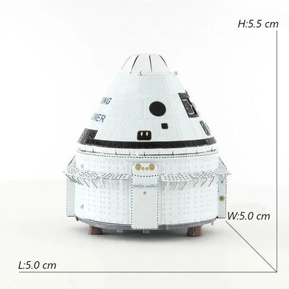 Puzzle 3D en métal UFO, bricolage fait à la main, Exploration spatiale, modèle d'assemblage de vaisseau spatial, jouets pour adultes et enfants