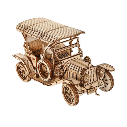 Voiture 3D Puzzle en bois modèle Kits bricolage Laser découpé Puzzles Puzzle jouet pour les enfants
