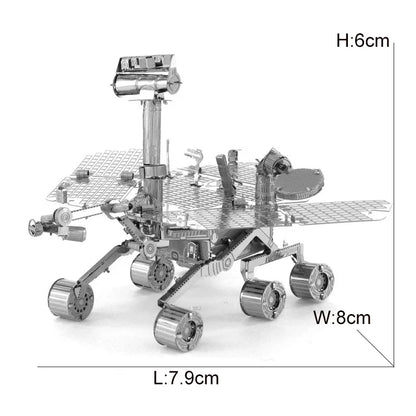 Exploration spatiale 3D Puzzle en métal navette Hubble télescope spatial Mars Rover modèle jouet pour enfants Puzzle créatif cadeau jouets
