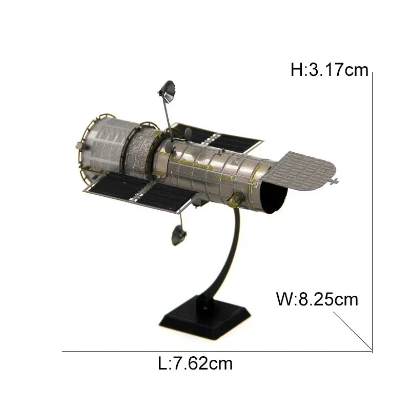 Exploration spatiale 3D Puzzle en métal navette Hubble télescope spatial Mars Rover modèle jouet pour enfants Puzzle créatif cadeau jouets