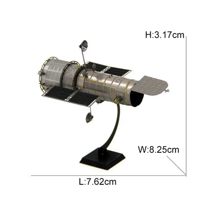 Exploration spatiale 3D Puzzle en métal navette Hubble télescope spatial Mars Rover modèle jouet pour enfants Puzzle créatif cadeau jouets