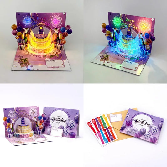 Carte postale pop up