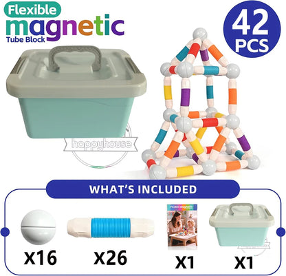 Jeu de construction magnétique enfant
