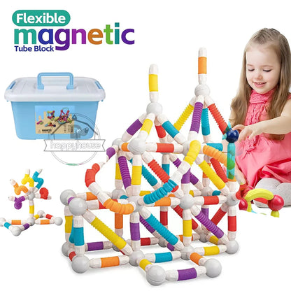 Jeu de construction magnétique enfant