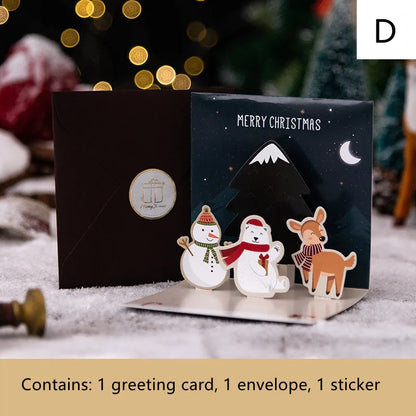 Carte postale pop up