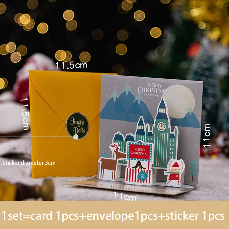 Carte postale pop up