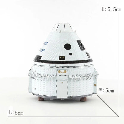 Exploration spatiale 3D Puzzle en métal navette Hubble télescope spatial Mars Rover modèle jouet pour enfants Puzzle créatif cadeau jouets
